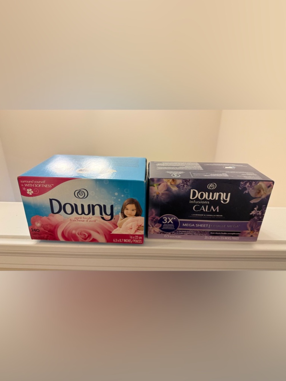 Downy Dryer Sheet Bundle! 370 Dryer Sheets! Huge Deal! All Still In The Box! NWT - Picture 2 of 4
